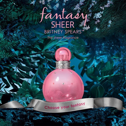 Britney Spears Fantasy Sheer EDT kvepalai moterims, 100 ml
