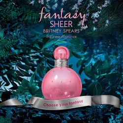 Britney Spears Fantasy Sheer EDT kvepalai moterims, 100 ml