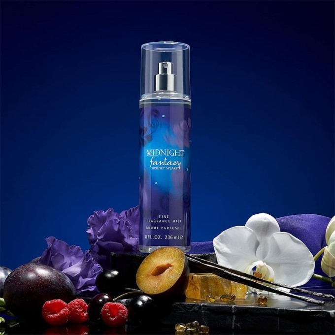 Britney Spears Midnight Fantasy Body Spray - kūno dulksna, 236 ml