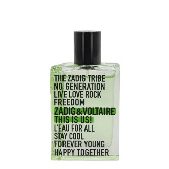 Zadig & Voltaire This is Us! L'Eau for All EDT unisex kvepalai, 50 ml