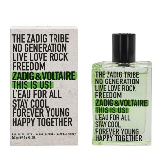 Zadig & Voltaire This is Us! L'Eau for All EDT unisex kvepalai, 50 ml 2