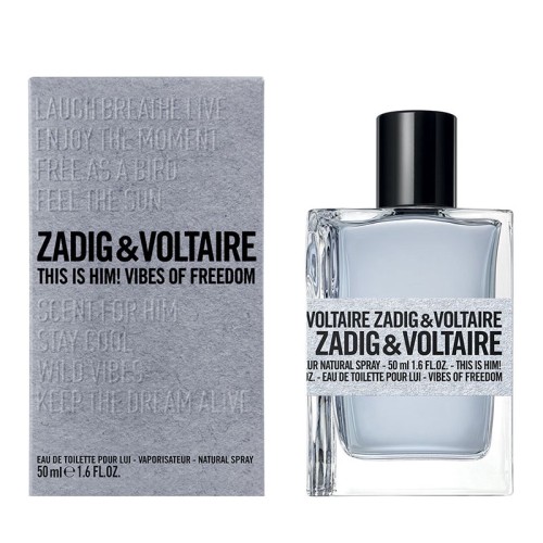 Zadig & Voltaire This Is Him! Vibes Of Freedom EDT kvepalai vyrams, 50 ml
