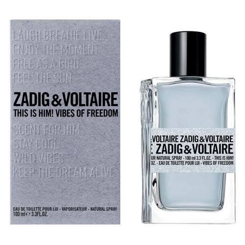 Zadig & Voltaire This Is Him! Vibes Of Freedom EDT kvepalai vyrams, 100 ml