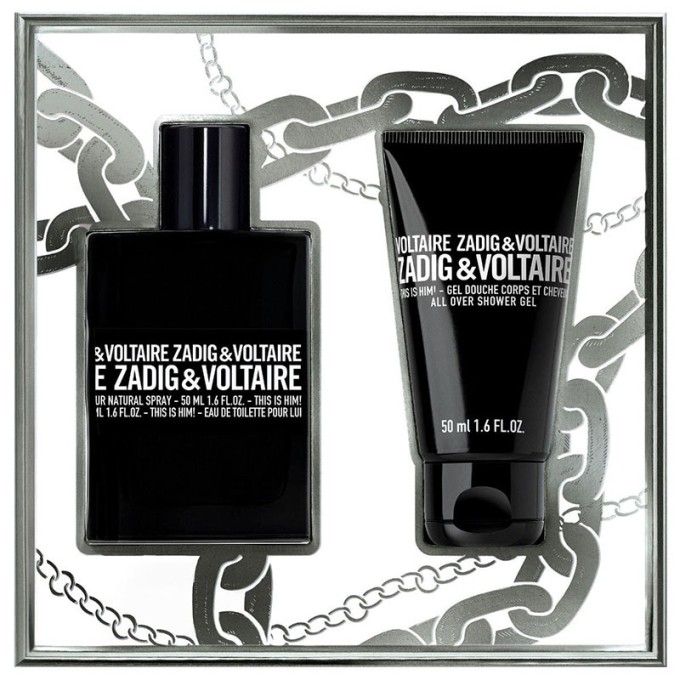 Zadig & Voltaire This is Him! Dárková sada EDT 50 ml a sprchový gel 50