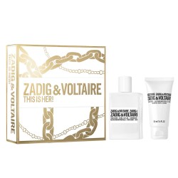 Zadig & Voltaire This is Her! dovanų rinkinys – EDP 50 ml ir kūno losjonas 50 ml