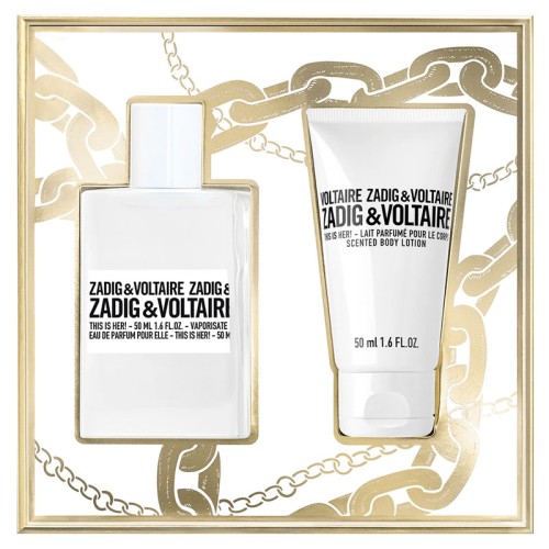 Zadig & Voltaire This is Her! Gift set EDP 50 ml and body lotion 50 ml