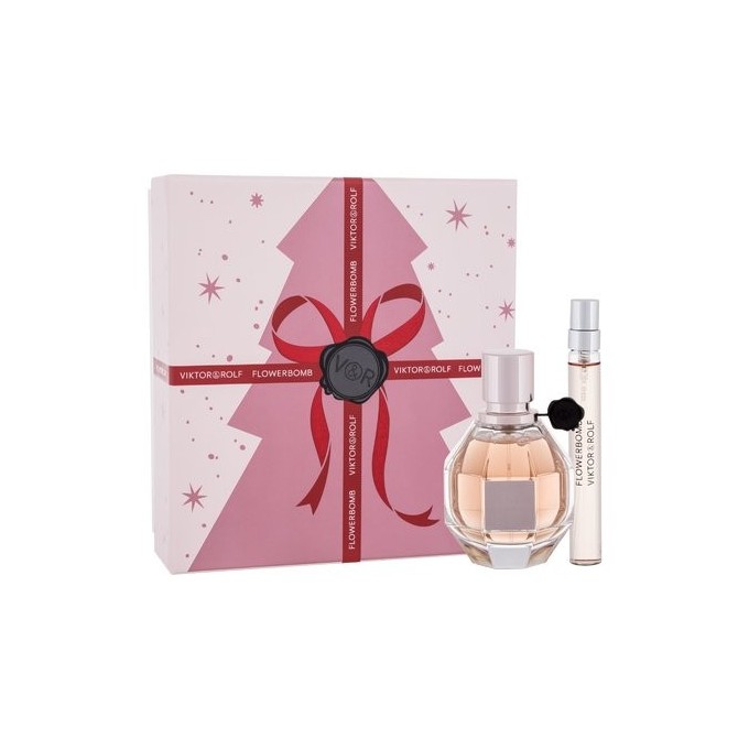 Viktor & Rolf Flowerbomb dovanų rinkinys EDP 50 ml ir miniatiūrinis EDP 10 ml