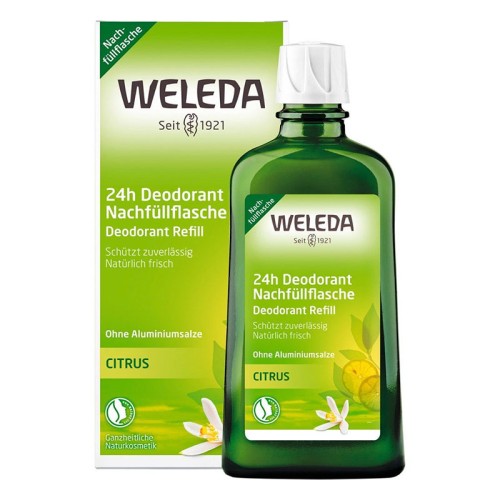 Weleda Citrus 24 h dezodorantas - dezodorantas, 200 ml