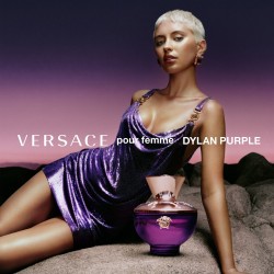 Versace Dylan Purple dovanų rinkinys – EDP 50 ml, kūno losjonas 50 ml ir dušo želė 50 ml