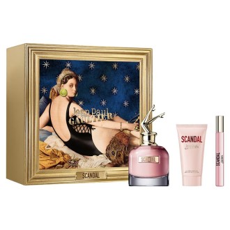 Jean Paul Gaultier Scandal dovanų rinkinys EDP 80 ml, kūno losjonas 75 ml ir miniatiūrinis EDP 10 ml