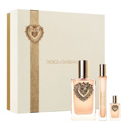 Dolce Gabbana Dolce & Gabbana Devotion dovanų rinkinys – EDP 100 ml, miniatiūrinis EDP 10 ml ir