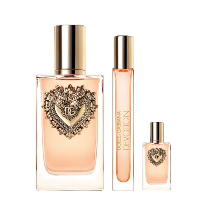 Dolce Gabbana Dolce & Gabbana Devotion dovanų rinkinys – EDP 100 ml, miniatiūrinis EDP 10 ml ir