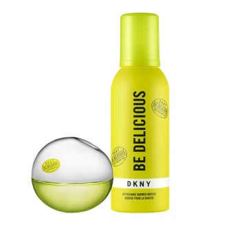 DKNY Be Delicious dovanų rinkinys – EDP 30 ml ir dušo putos 150 ml 2