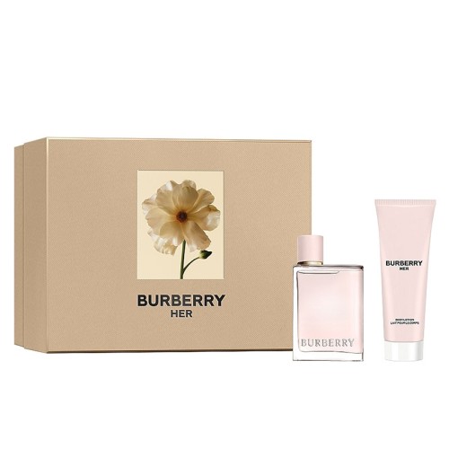 Burberry Her rinkinys- EDP 50 ml ir kūno losjonas 75 ml