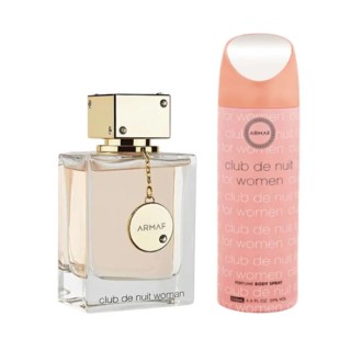 Armaf Club De Nuit Woman dovanų rinkinys EDP 105 ml ir deo purškiklis 200 ml 2
