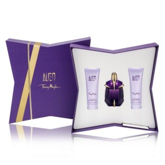 Thierry Mugler Alien dovanų rinkinys EDP 30 ml, dušo želė Alien 50 ml ir kūno losjonas Alien 50 ml