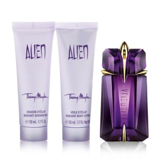 Thierry Mugler Alien dovanų rinkinys EDP 30 ml, dušo želė Alien 50 ml ir kūno losjonas Alien 50 ml 2