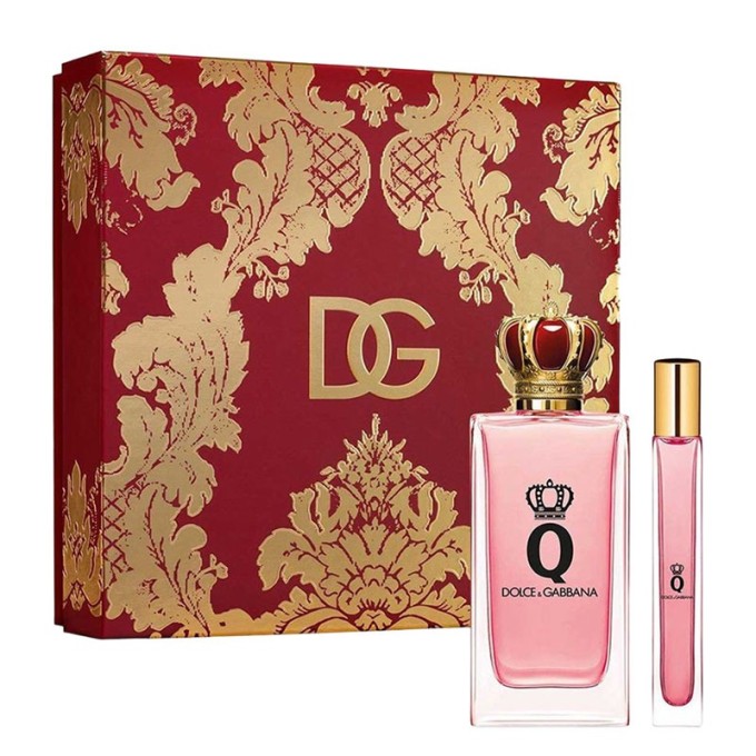 Dolce Gabbana Q by Dolce & Gabbana dovanų rinkinys – EDP 100 ml ir miniatiūrinis EDP 10 ml