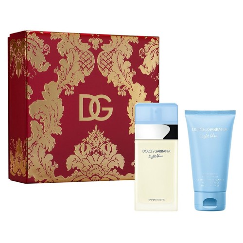 Dolce Gabbana Light Blue Dovanų rinkinys EDT 50 ml ir kūno kremas 50 ml