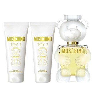 Moschino Toy 2 rinkinys EDP 50 ml + dušo želė 50 ml + kūno losjonas 50 ml 2