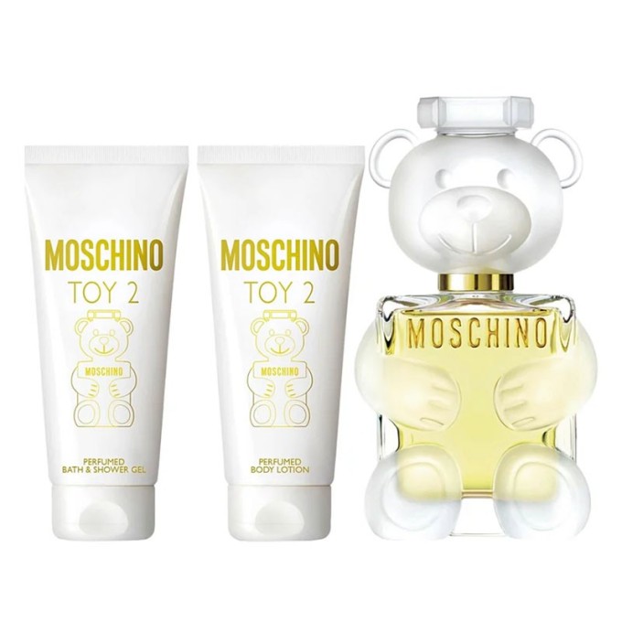 Moschino Toy 2 rinkinys EDP 50 ml + dušo želė 50 ml + kūno losjonas 50 ml
