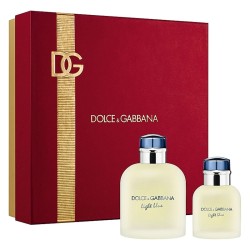 Dolce Gabbana Light Blue Pour Homme Gift set EDT 200 ml a EDT 75 ml 200 ml kvepalai vyrams