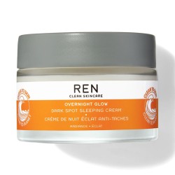 Ren Clean Skincare Radiance Overnight Glow Dark Spot Sleeping Cream - Naktinis Veido Kremas 50 ml