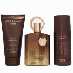 Afnan Supremacy In Oud Dovanų rinkinys EDP 100 ml, dušo želė 150 ml a purškiamas dezodorantas 150 ml