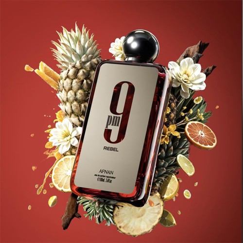 Afnan 9 pm Rebel EDP kvepalai vyrams, 100 ml
