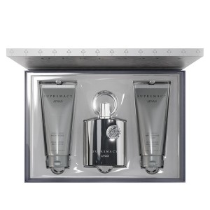 Afnan Supremacy Silver Dovanų rinkinys EDP 100 ml, dušo želė 100 ml ir balsamas po skutimosi100 ml 2