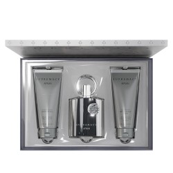 Afnan Supremacy Silver Dovanų rinkinys EDP 100 ml, dušo želė 100 ml ir balsamas po skutimosi100 ml