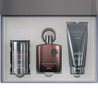 Afnan Supremacy Not Only Intense Extrait de Parfum Dovanų rinkinys EDP 100 ml, balsamas po 2