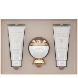 Afnan Souvenir Floral Bouquet dovanų rinkinys – EDP 100 ml, dušo želė 100 ml ir kūno losjonas 100 ml