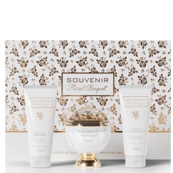 Afnan Souvenir Floral Bouquet dovanų rinkinys – EDP 100 ml, dušo želė 100 ml ir kūno losjonas 100 ml
