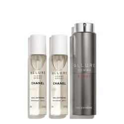 Chanel Allure Homme Sport Eau Extreme EDP (3 x 20 ml) 60 ml kvepalai vyrams