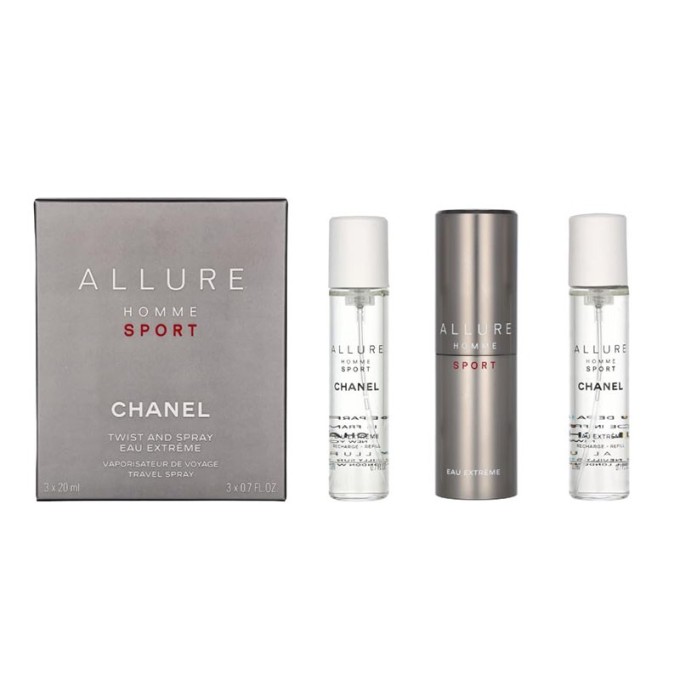 Chanel Allure Homme Sport Eau Extreme EDP (3 x 20 ml) 60 ml kvepalai vyrams