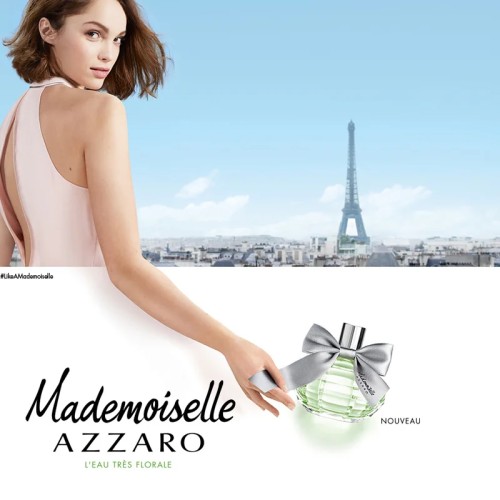 Azzaro Mademoiselle L´Eau Tres Florale EDT kvepalai moterims, 30 ml