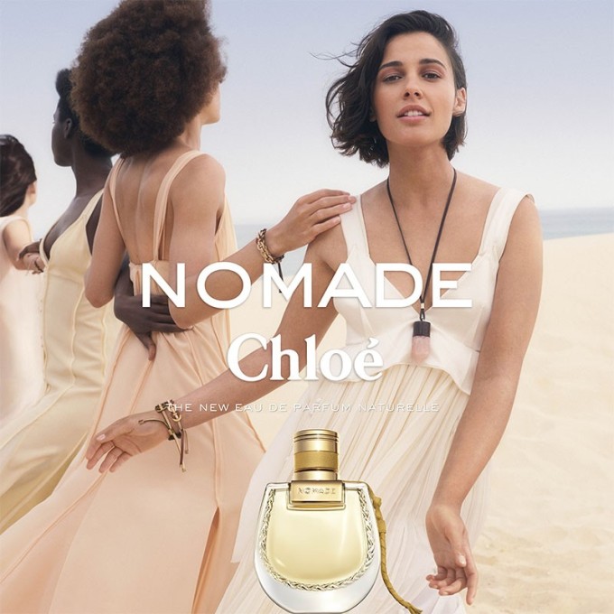 Chloé Nomade dovanų rinkinys - EDP 75 ml + EDP 5 ml + kūno losjonas 100 ml