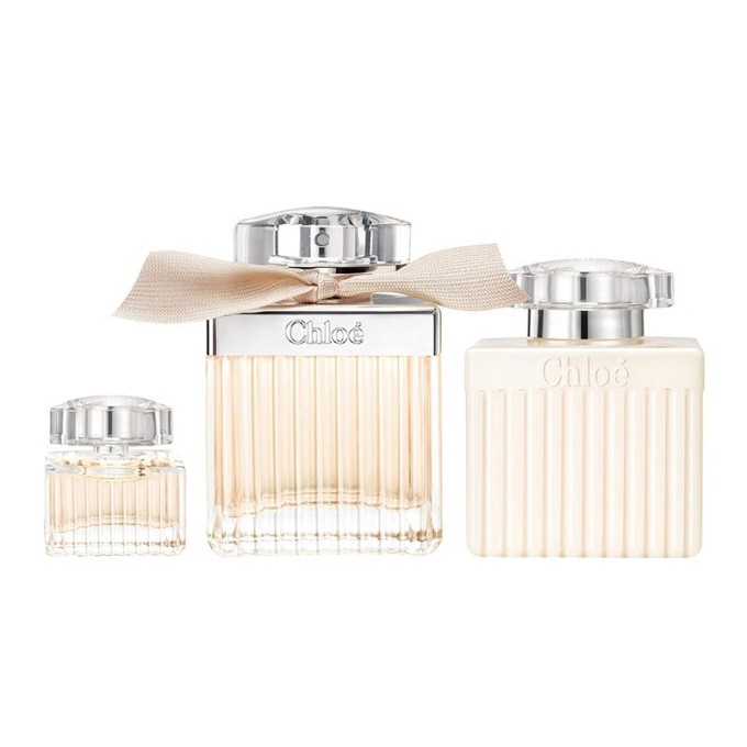 Chloé dovanų rinkinys - Chloe EDP 75 ml kūno losjonas 100 ml ir EDP 5 ml