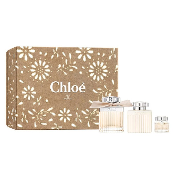 Chloé dovanų rinkinys - Chloe EDP 75 ml kūno losjonas 100 ml ir EDP 5 ml