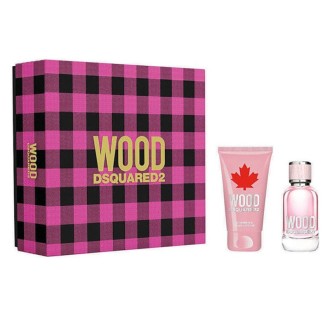 Dsquared2 Wood for Her Gift set EDT 30 ml and body lotion 50 ml 30ml