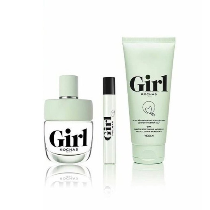 Rochas Girl Gift set EDT 100 ml, Body lotion 100 ml and Miniature EDT
