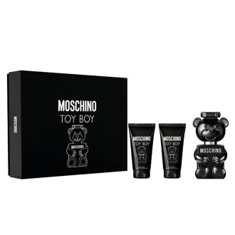 Moschino Toy Boy rinkinys - EDP 50 ml + balzamas po skutimosi 50 ml + dušo želė 50 ml