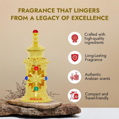 Al Haramain Amira aliejiniai kvepalai 12 ml moterims