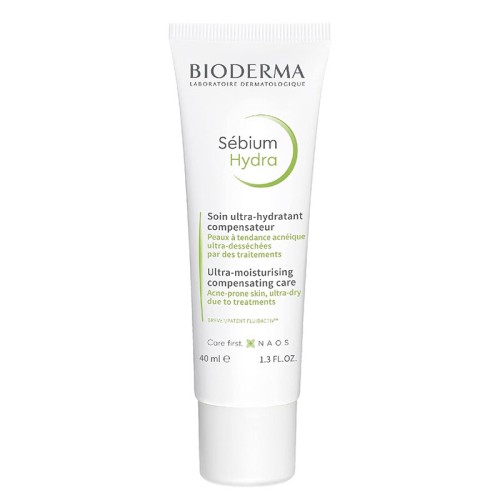 Bioderma Sébium Hydra - drėkinamasis kremas, 40 ml