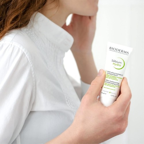 Bioderma Sébium Hydra - drėkinamasis kremas, 40 ml