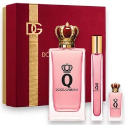 Dolce Gabbana Q by Dolce & Gabbana dovanų rinkinys EDP 100 ml, EDP 5 ml ir EDP 10 ml