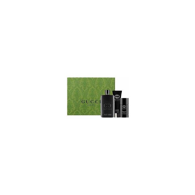 Gucci Guilty pour Homme Eau de Parfum dovanų rinkinys EDP 90 ml, dušo želė 50 ml a deostick 75 ml