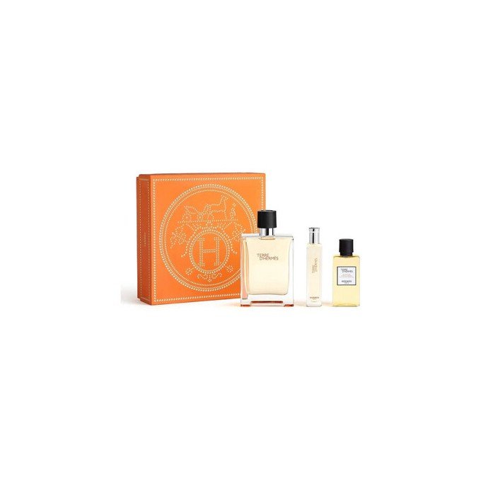 Hermes Terre D´Herm s Dárková sada EDT 100 ml, miniaturka EDT 15 ml a After Shave ( voda po holení ) 40 ml 100ml