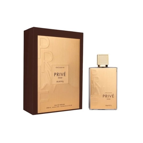 Riiffs Perfumes Exclusive Prive Gold EDP kvepalai vyrams, 80 ml